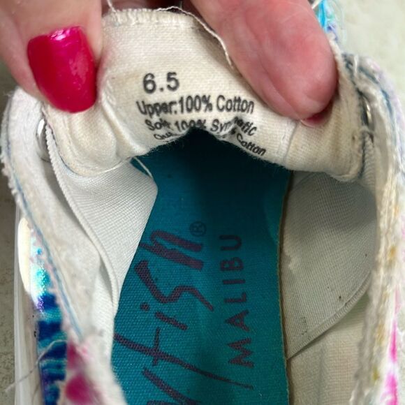 Blowfish Rainbow Tropical Slip On W6.5 - Picture 4 of 6